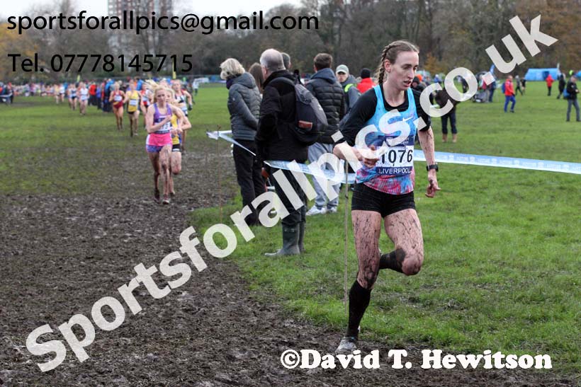 Senior Women and under-23 Womens 2017 British Athletics Liverpool Cross Challenge, Sefton Park, Liverpool. Photo:  David T. Hewitson/Sports for All Pics